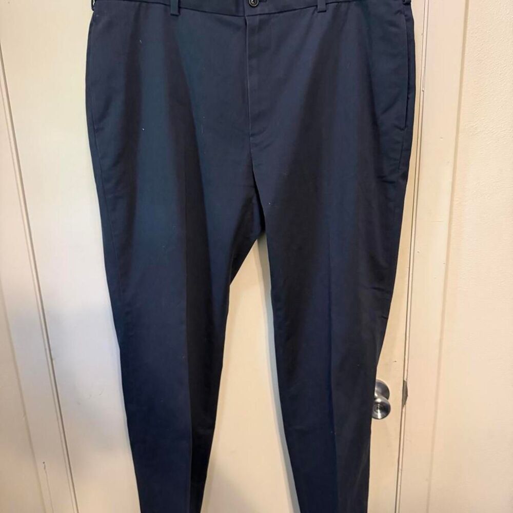 Brooks-brothers Men's Black and Navy Trousers